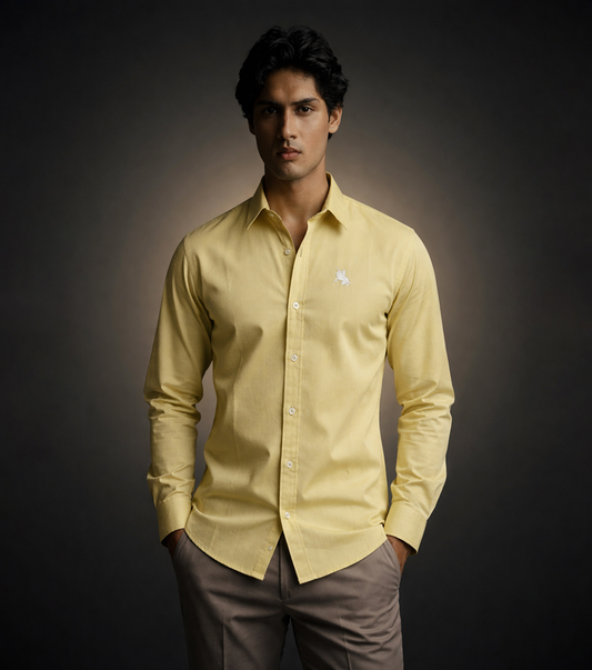 Signature Plain Oxford Shirt with All-Day Comfort