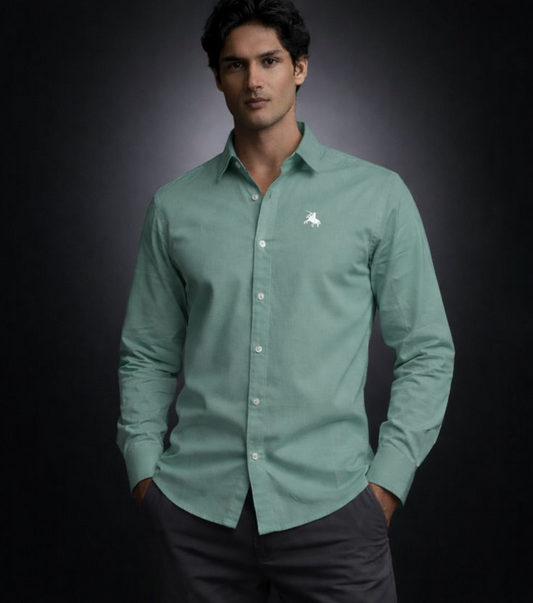 A refined shirt with a smooth feel and easy all-day wear comfort.