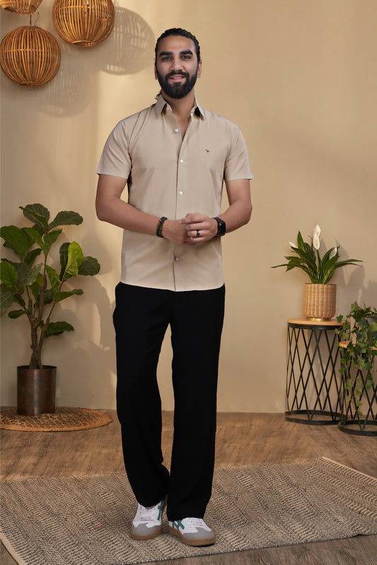 The seamless comfort that elevates style β Designed for a sharp, confident presence in Beige.