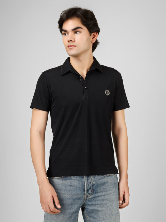 The Imperial Men's Polo Black T-shirt