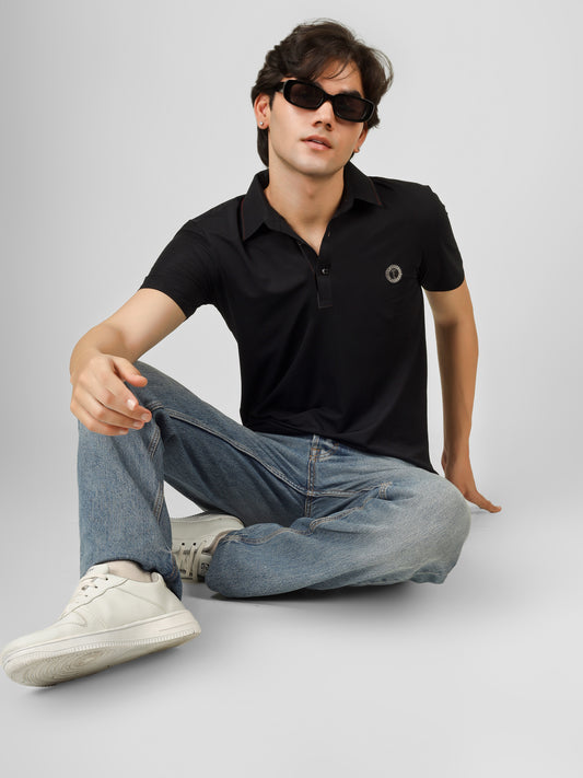 The Imperial Men's Polo Black T-shirt