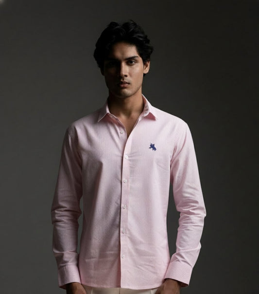 the red Stripes that define confidence — crafted for a bold, refined look.