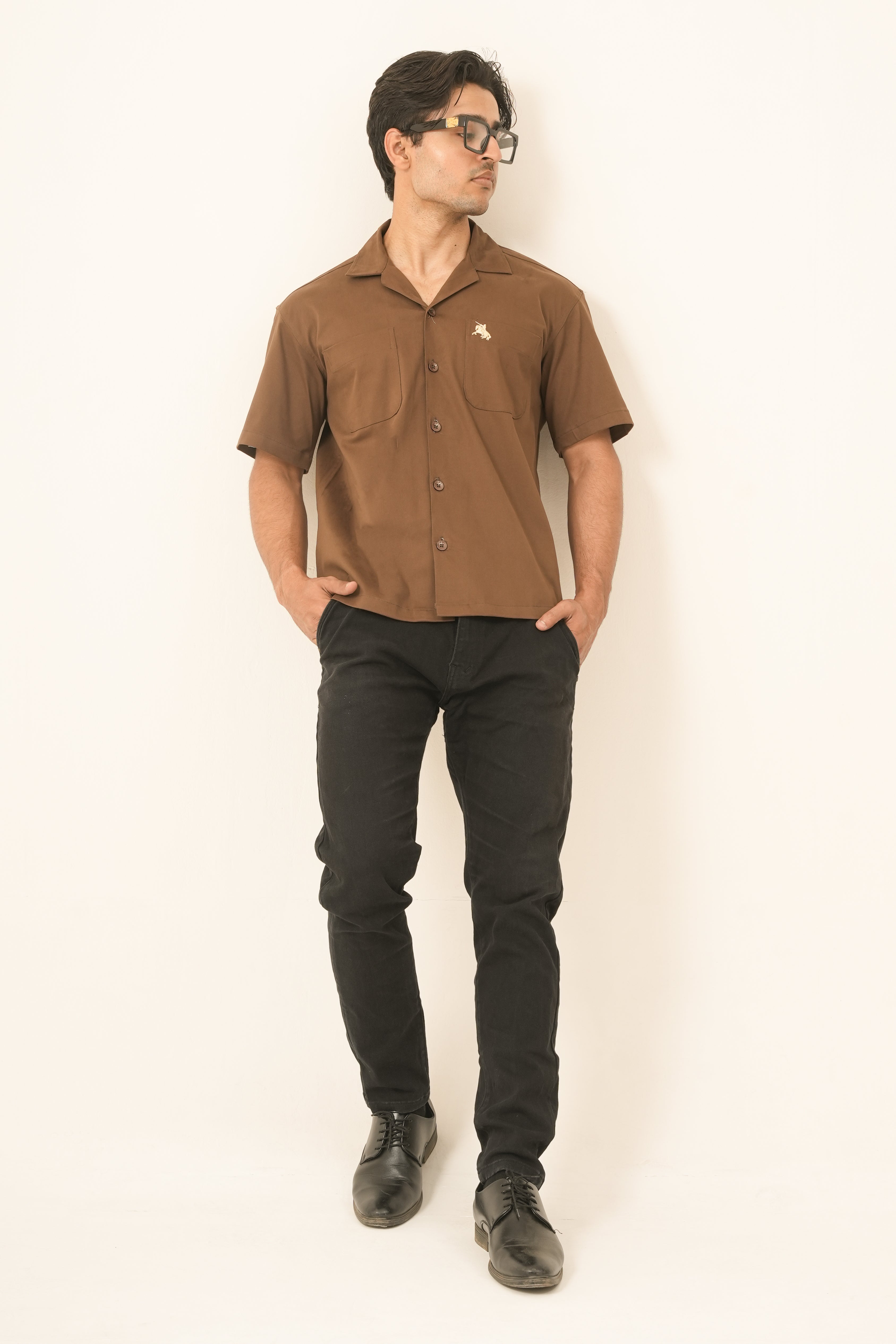 Half sleev Boxy Fit Shirt