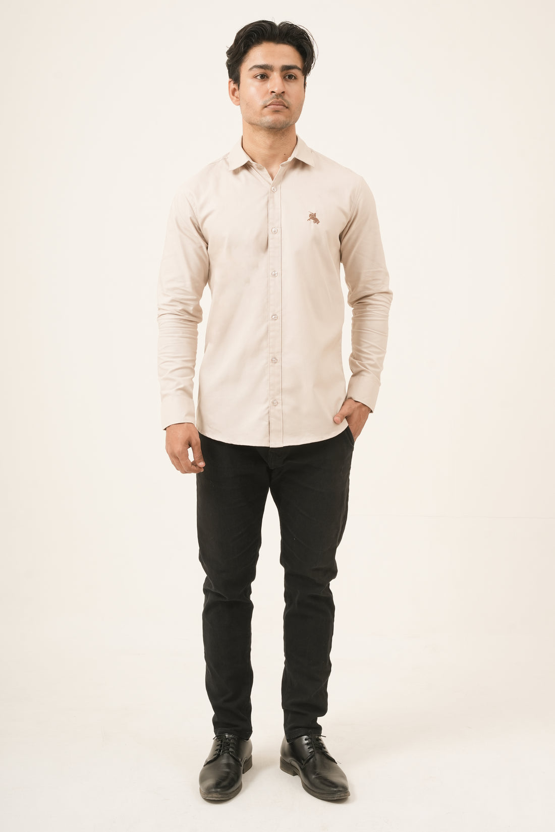 The Oxford Shirt - Beige
