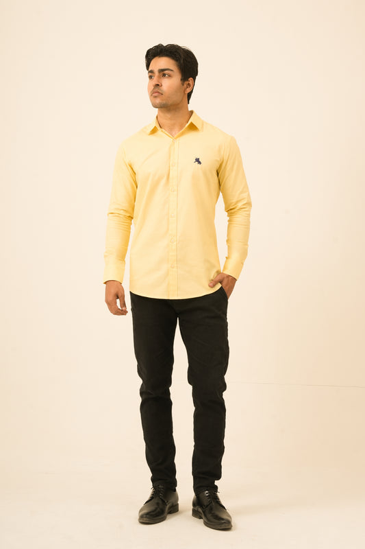 Signature Plain Oxford Shirt with All-Day Comfort