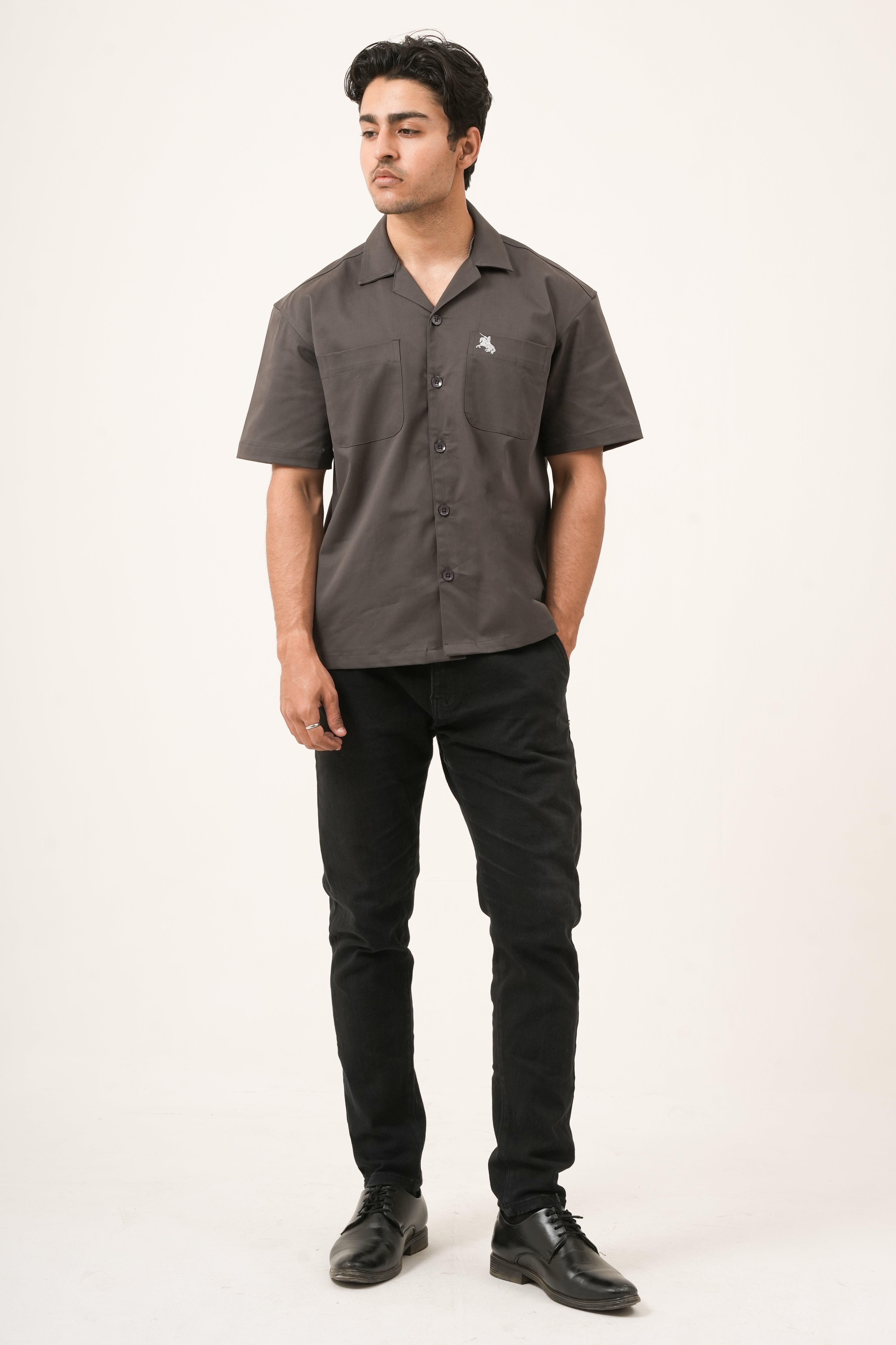 Half sleev Boxy Fit Shirt