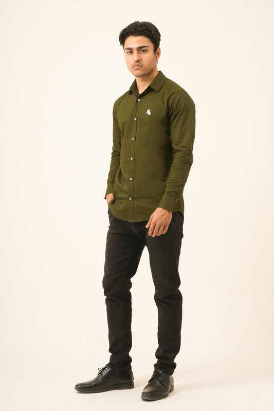 Signature Plain Oxford Shirt with All-Day Comfort
