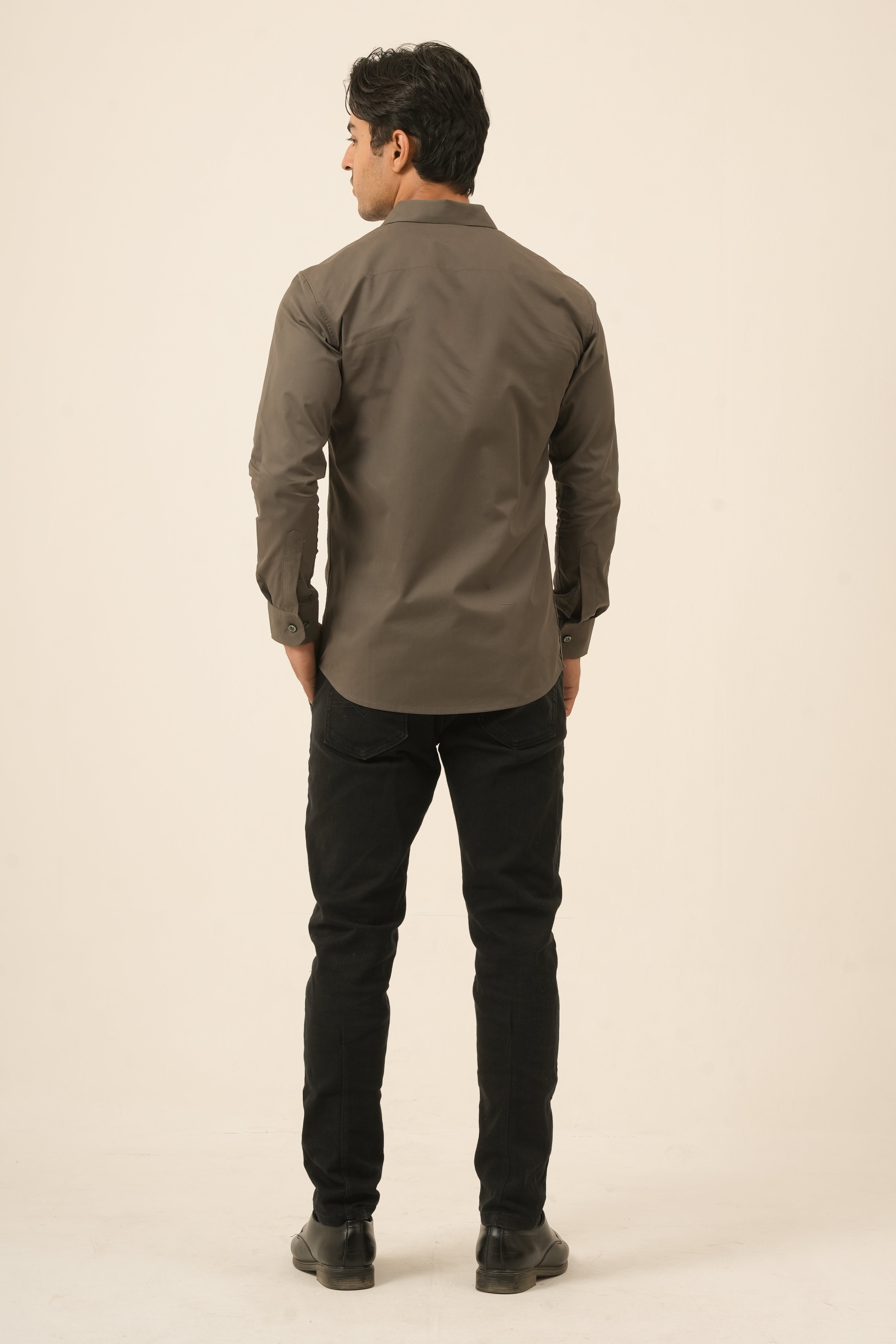 Grey Classic Shirt - Sharp Fit