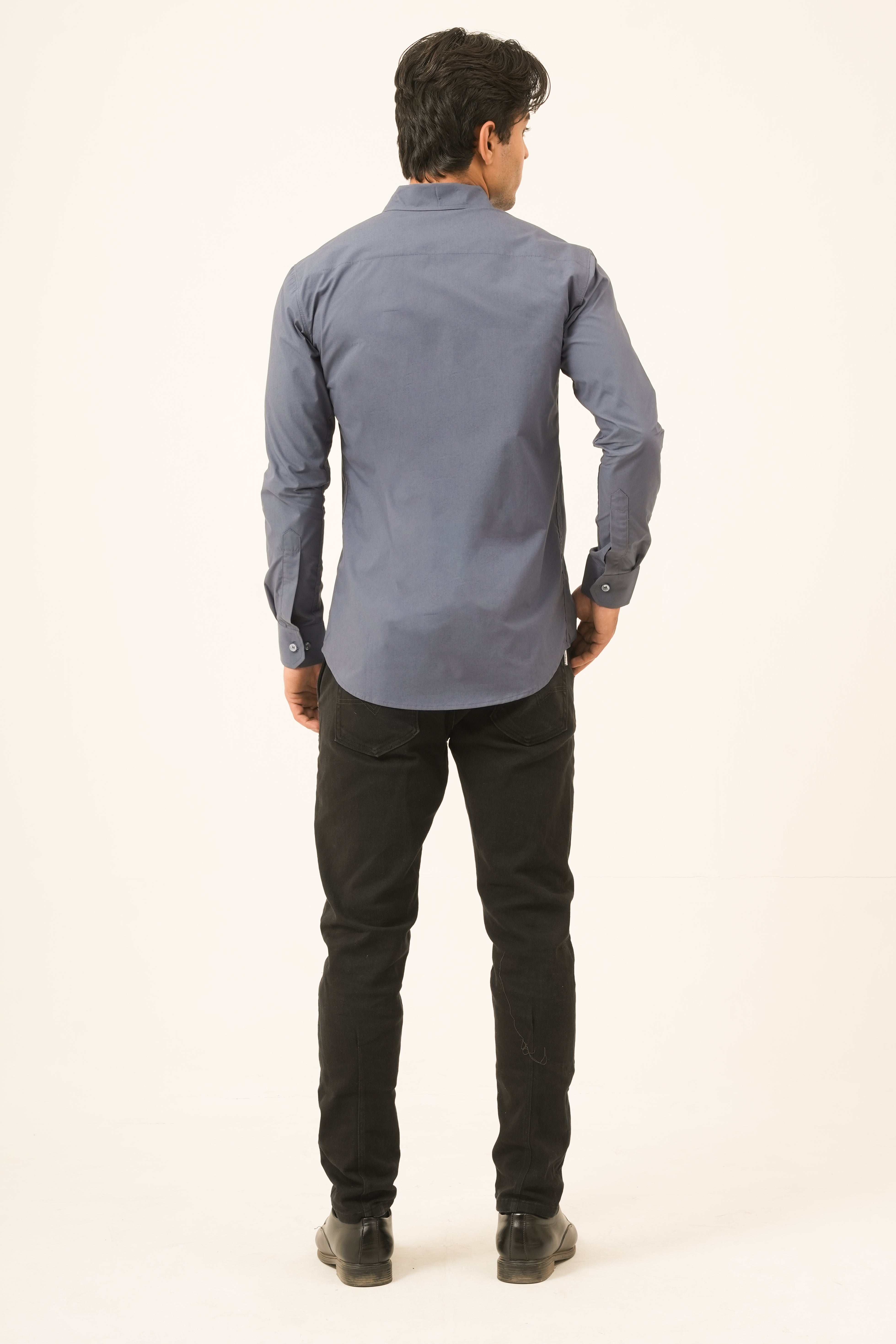 Dark blue Minimal Shirt - Formal Fit