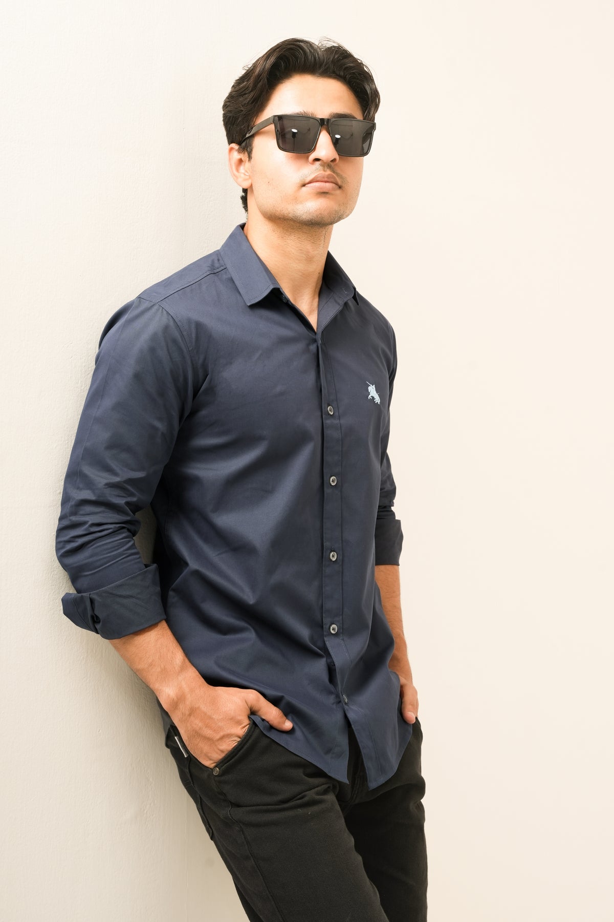 Sharp Fit Style Blue Classic Shirt - Sharp Fit – FILOZERO