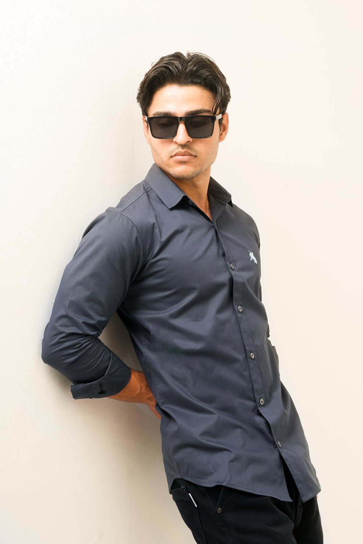 Sharp Fit Style Blue Classic Shirt - Sharp Fit – FILOZERO