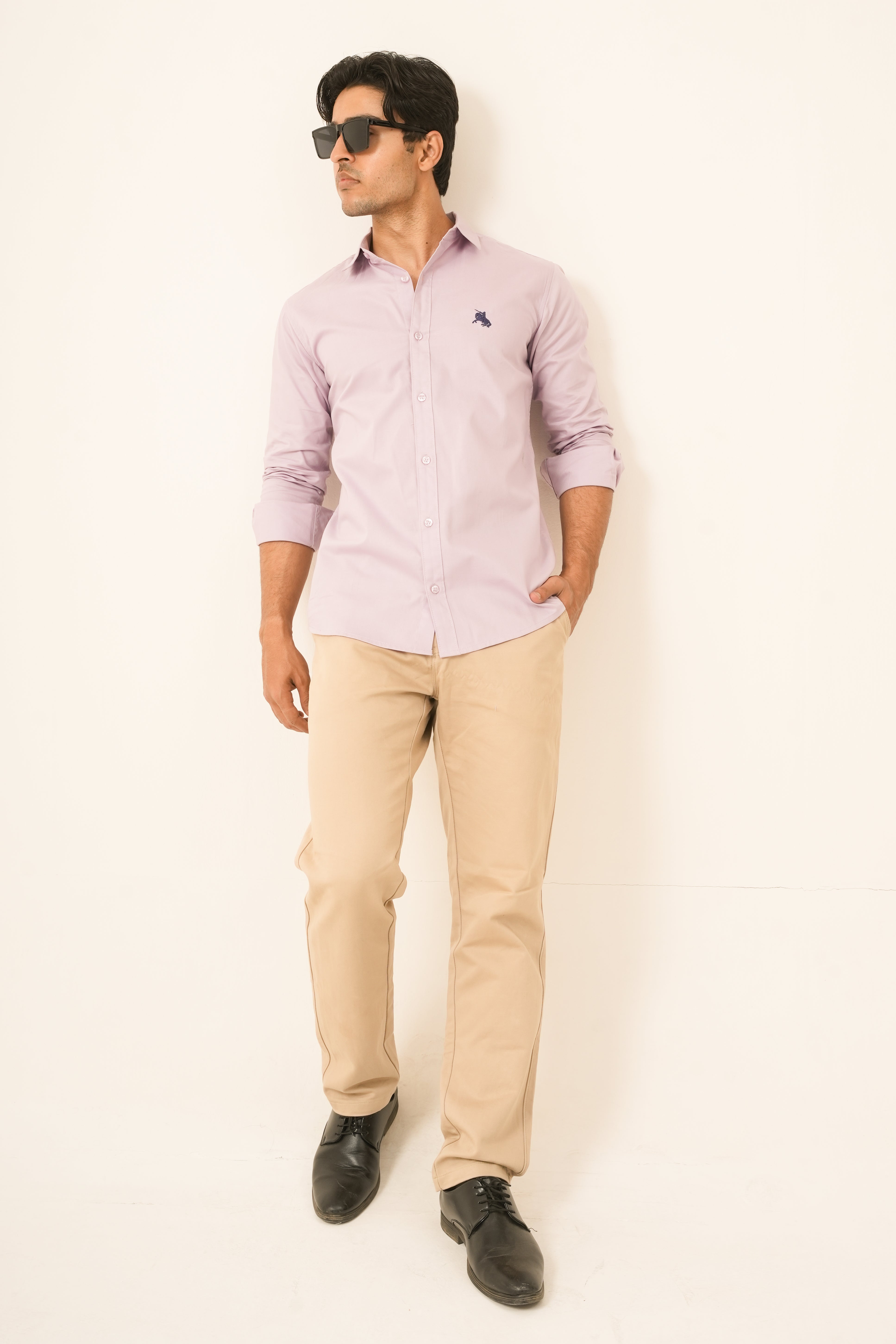 The Oxford Shirt - Purple