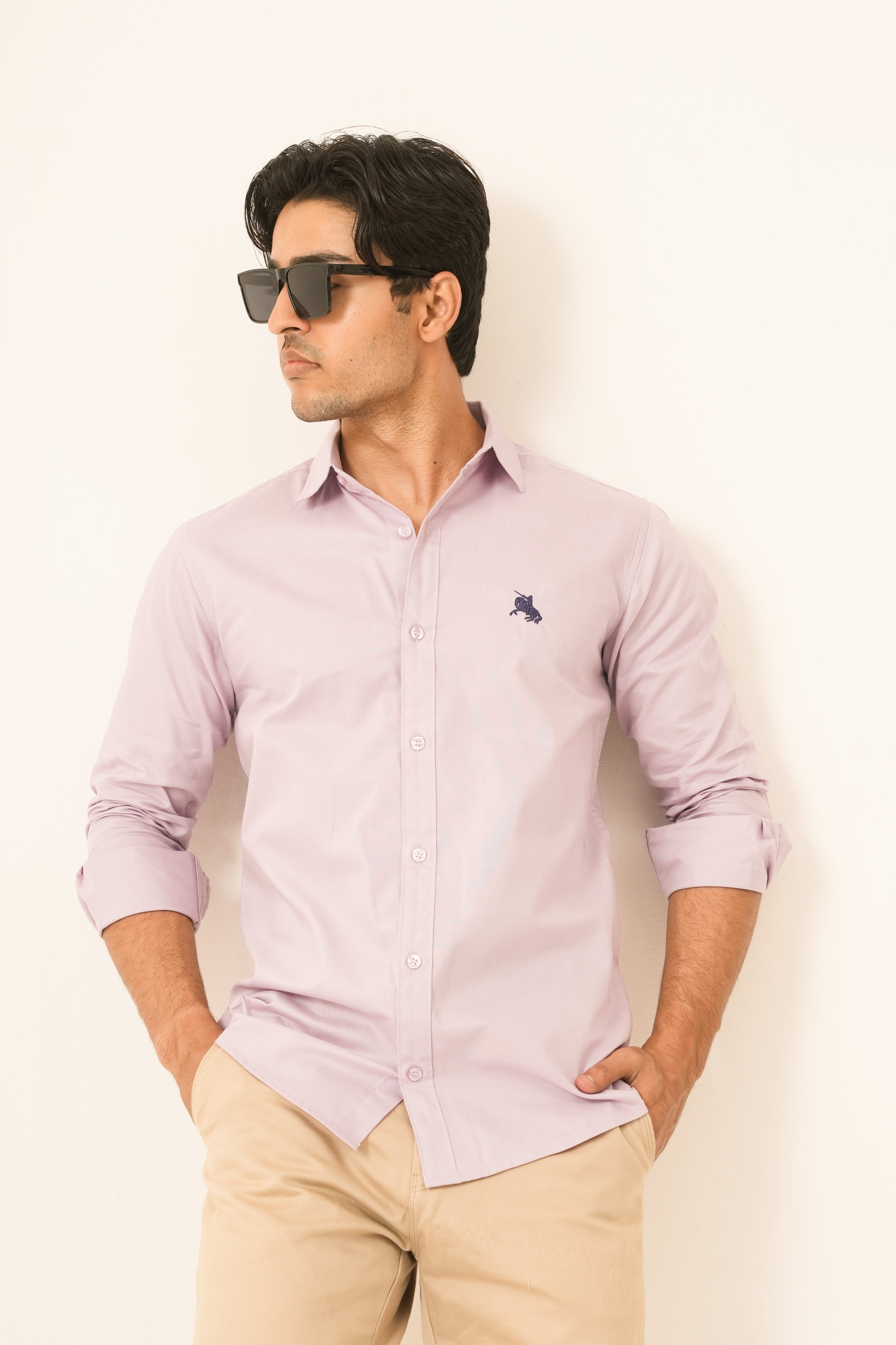 The Oxford Shirt - Purple