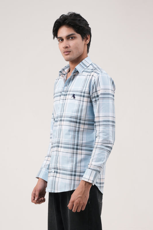 Classic checks reimagined — effortless charm for every occasion.