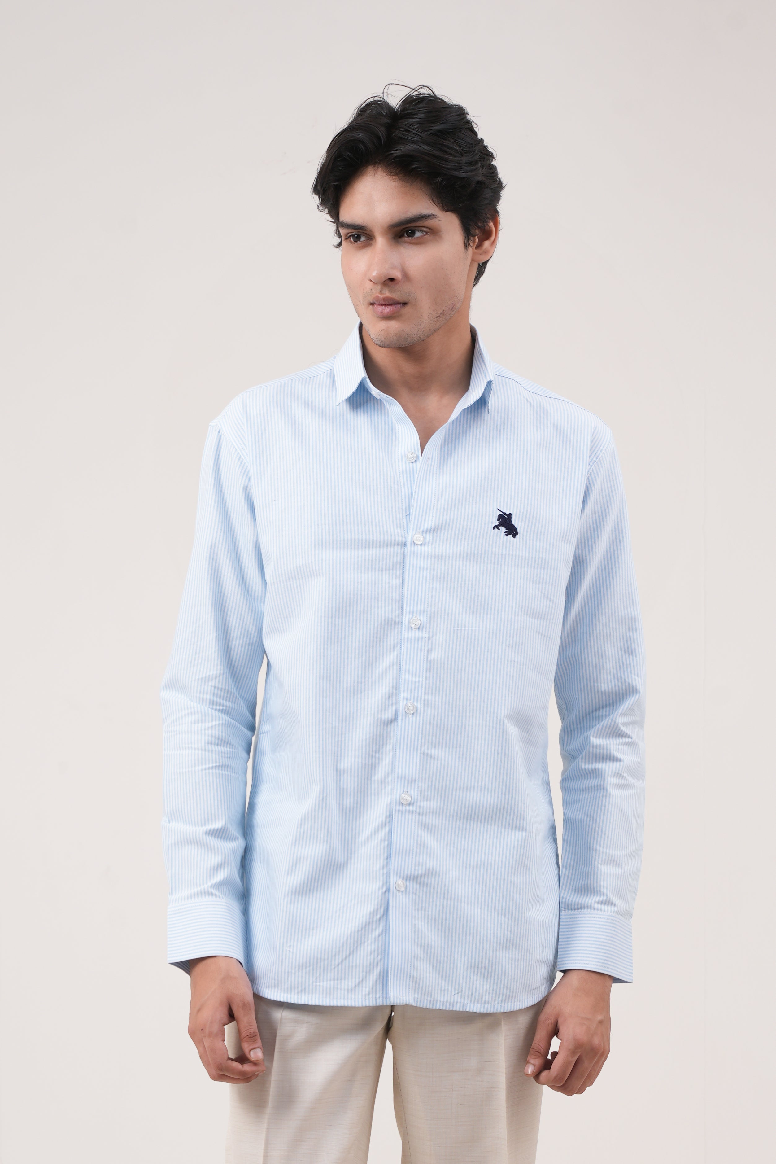 Blue Stripe Shirt - Bold Fit