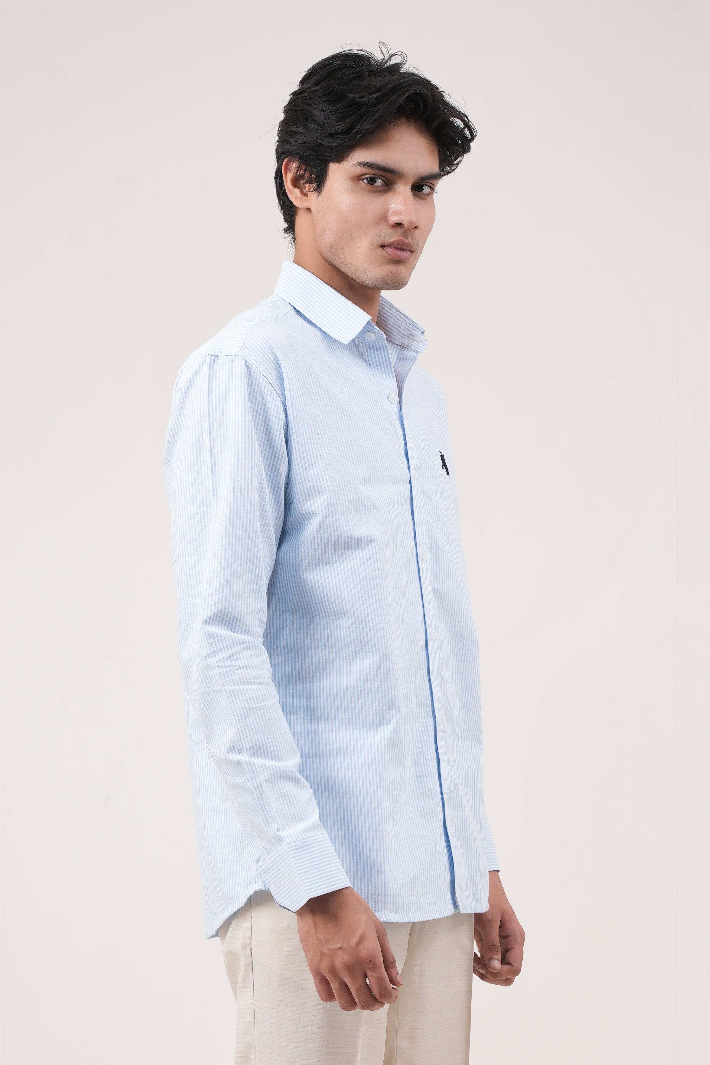 Blue Stripe Shirt - Bold Fit
