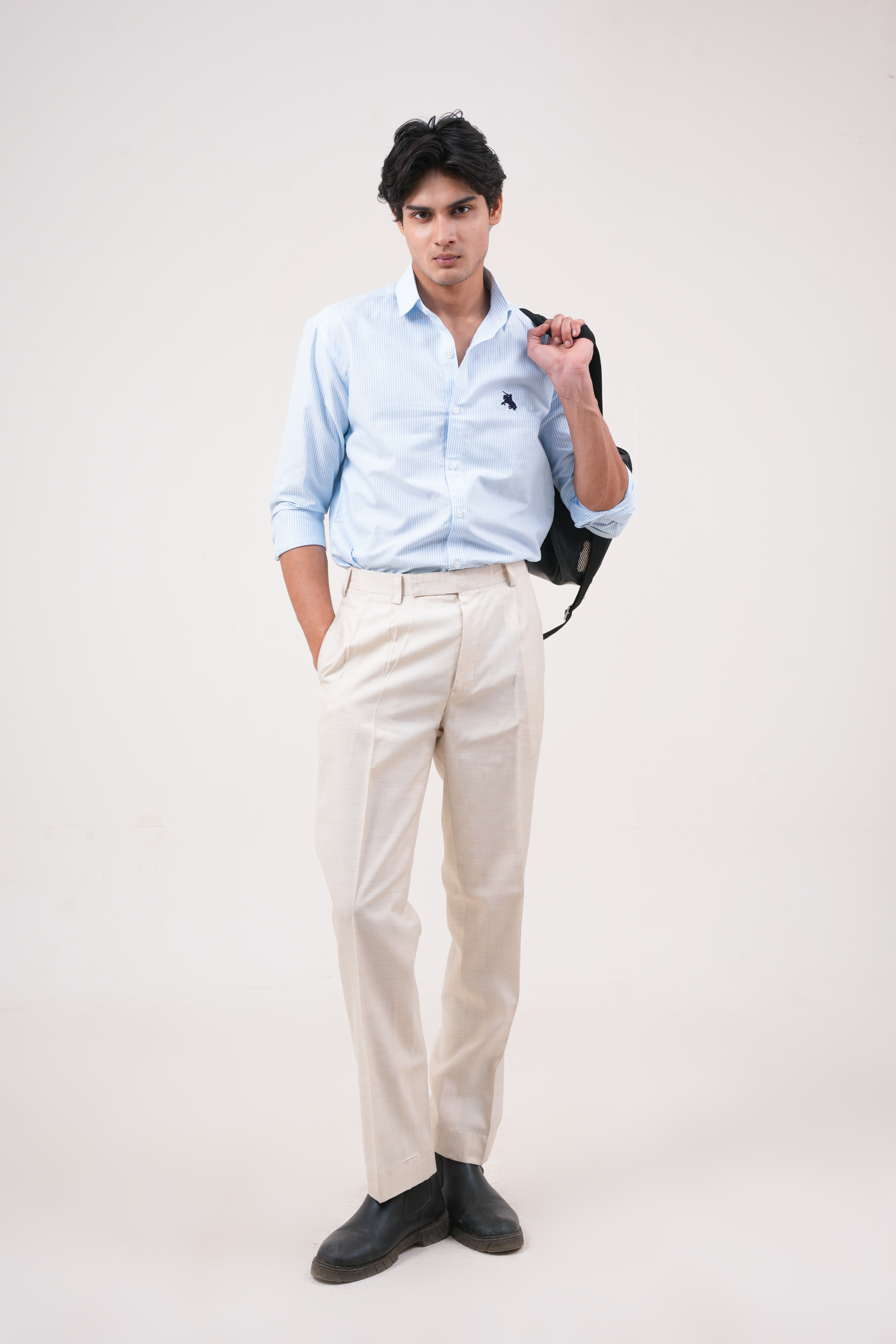 Blue Stripe Shirt - Bold Fit