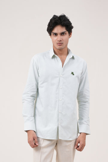 Green Stripe Shirt - Bold Fit