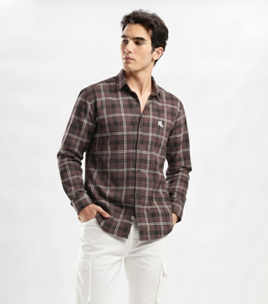 the brown Checks that command elegance - timeless style with a modern touch