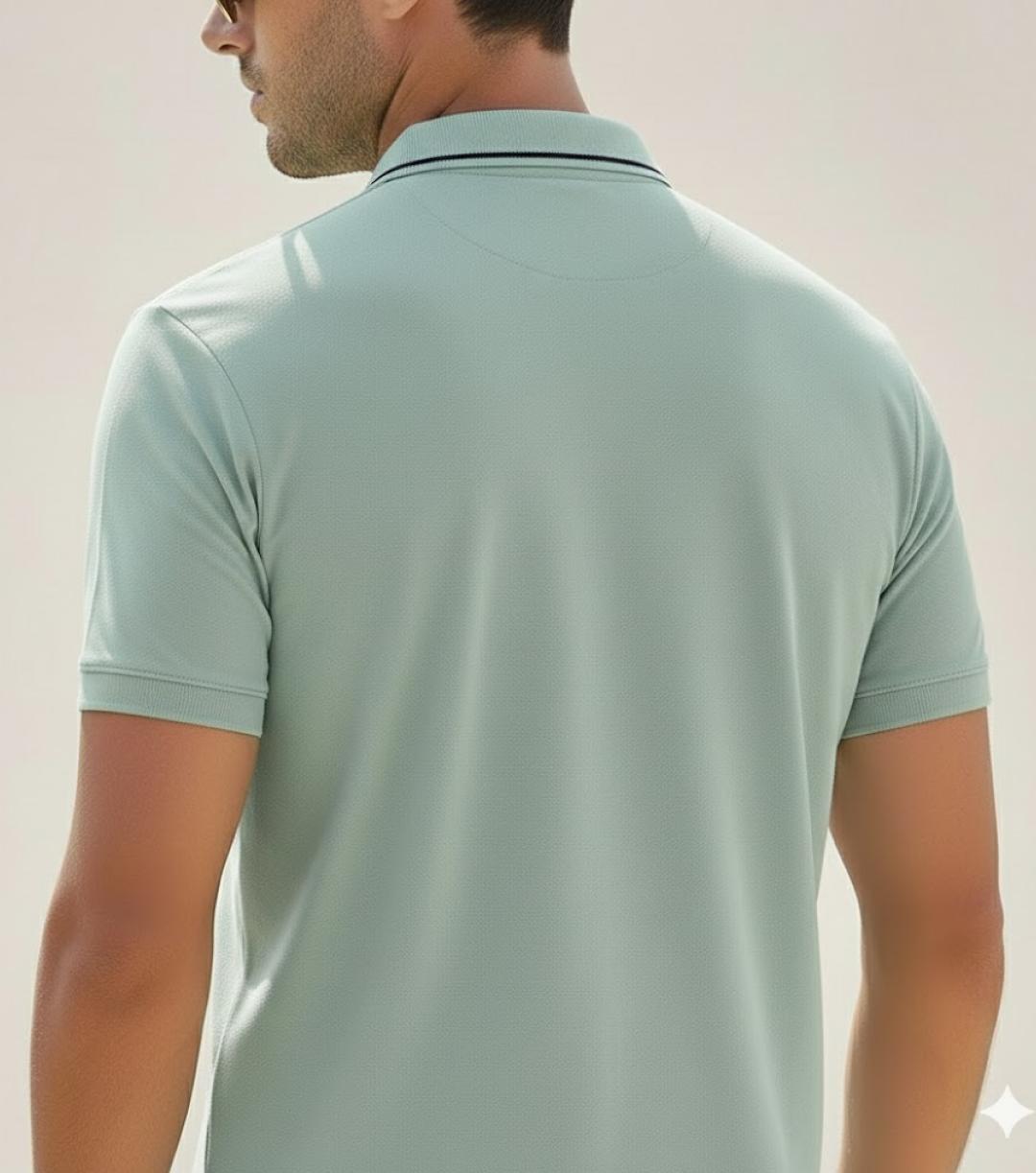 The Imperial Men's Stichless Polo Mint green T-shirt