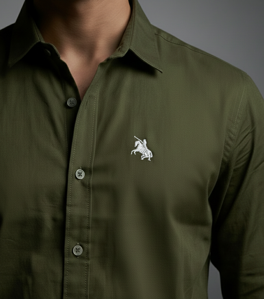 Signature Plain Oxford Shirt with All-Day Comfort