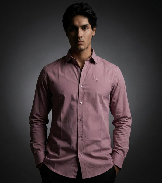 A refined shirt with a smooth feel and easy all-day wear comfort.