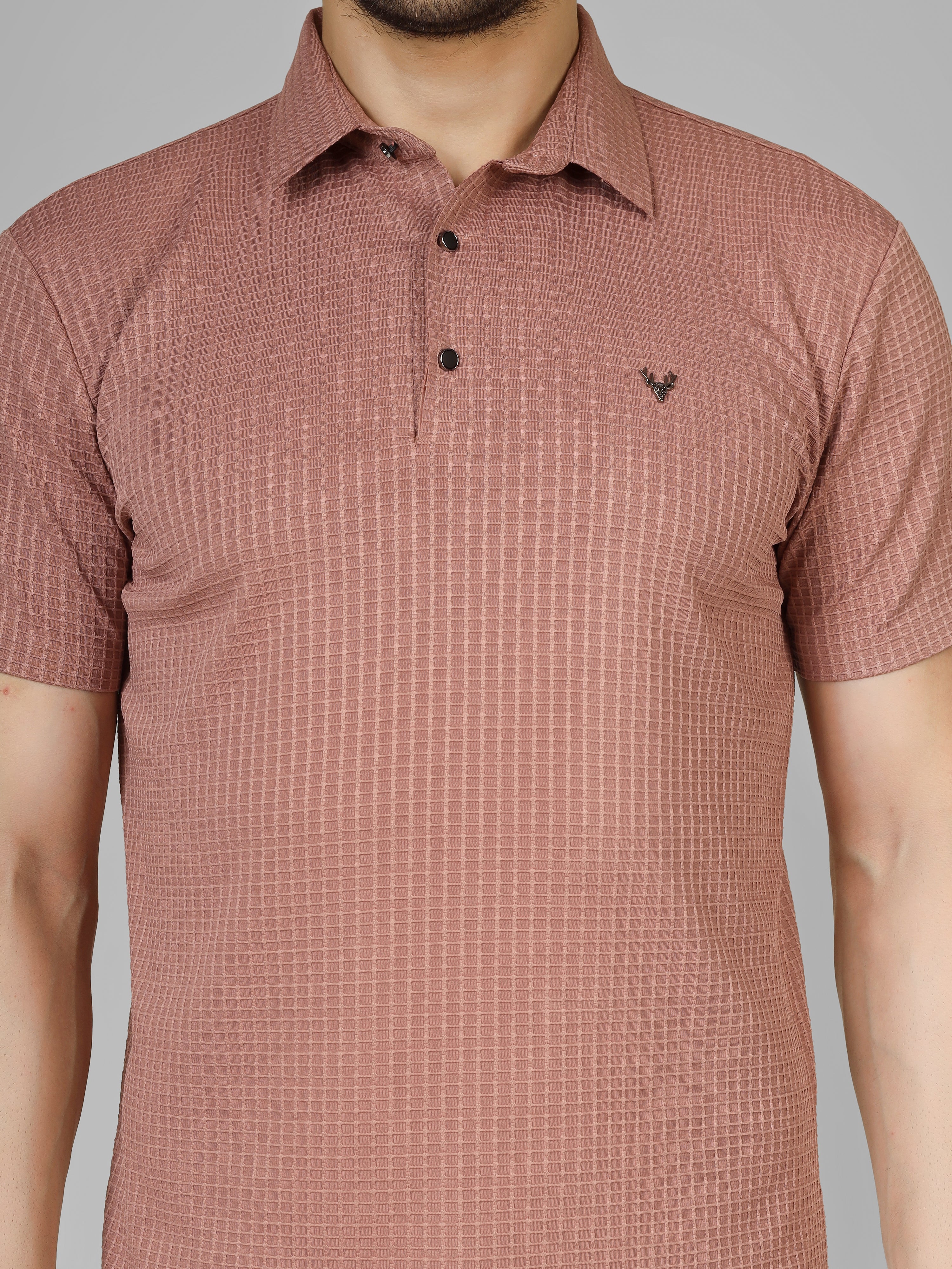 Pink Polo T-Shirt - Contemporary Fit