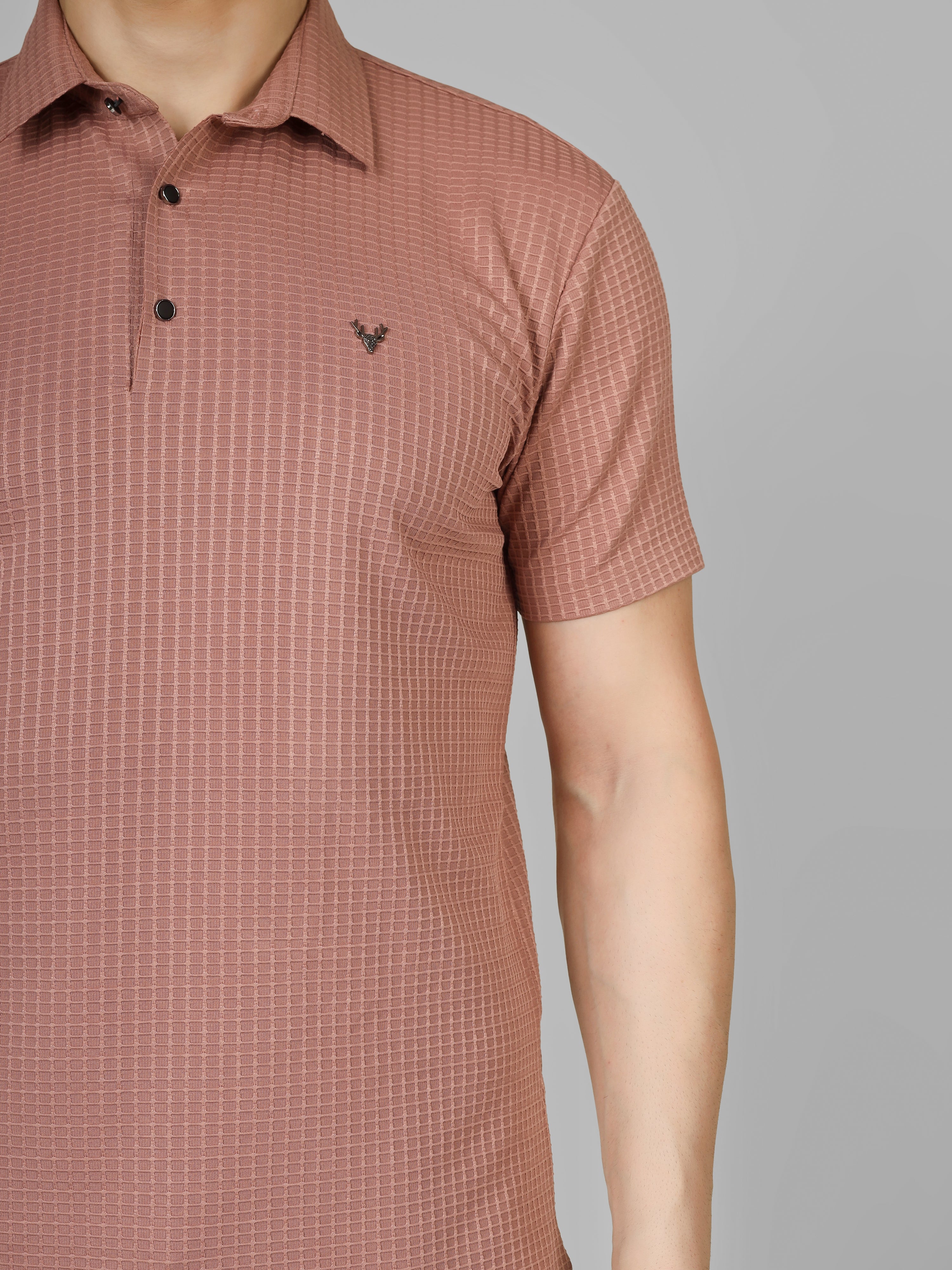 Pink Polo T-Shirt - Contemporary Fit