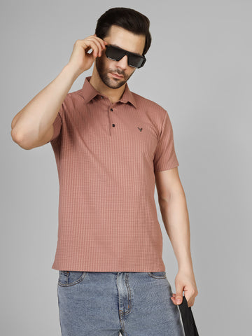 Pink Polo T-Shirt - Contemporary Fit